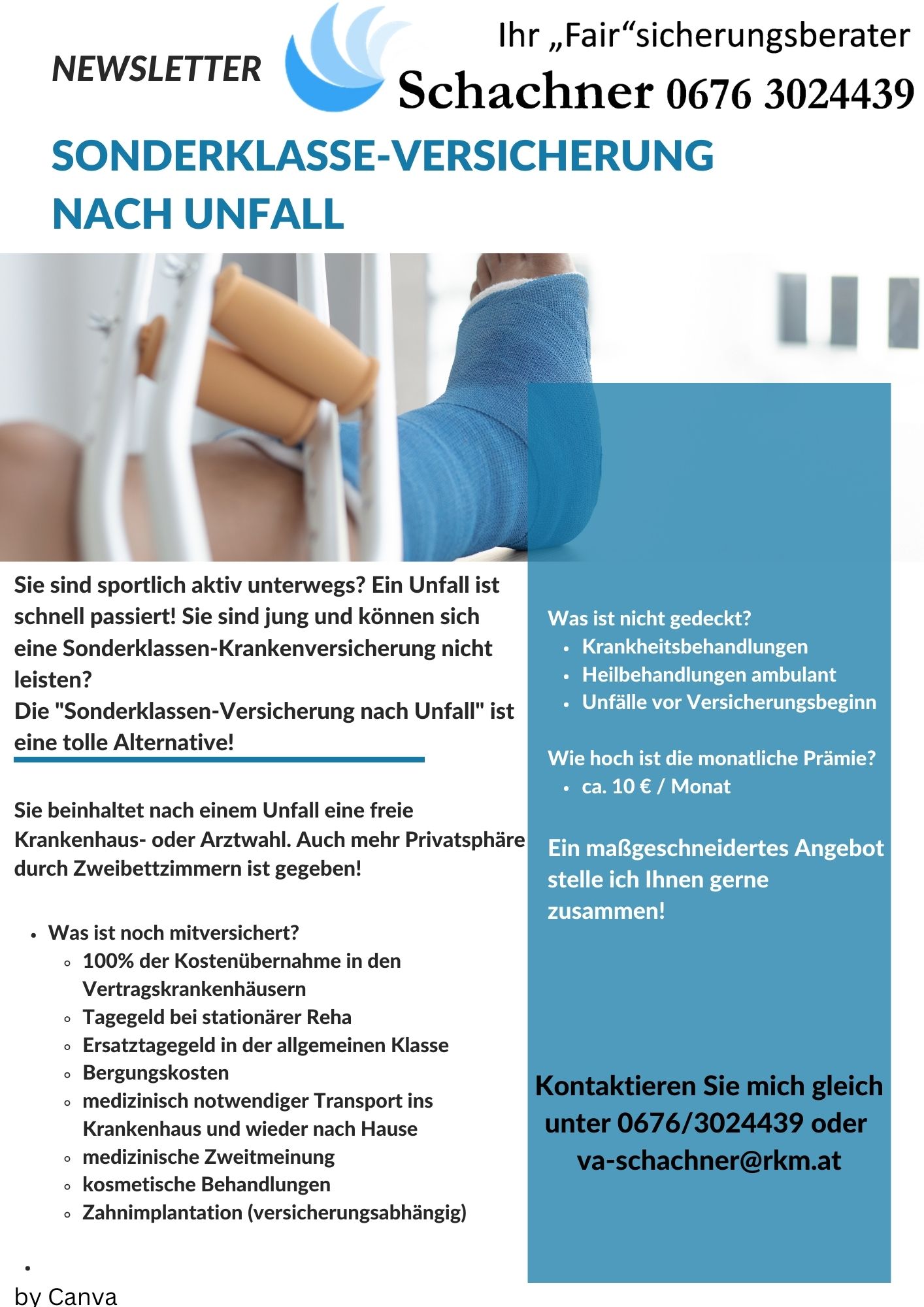 Newsletter Hagelversicherung